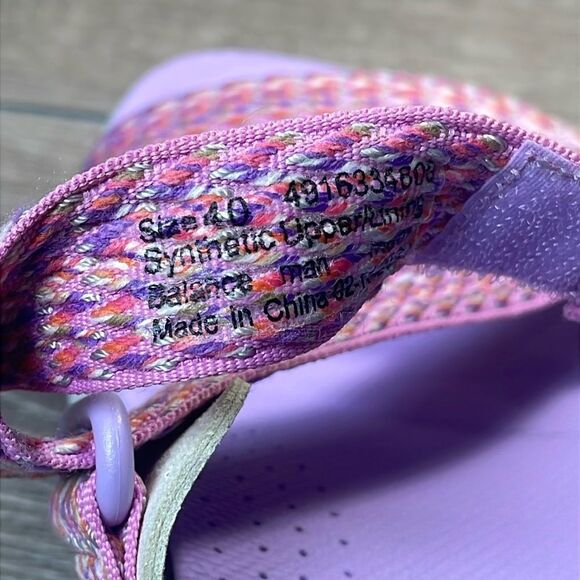 Dansko Rosette Fuchsia Multi Women’s Sz 9.5-10/EU 40 Hook & Loop Sandals - Picture 6 of 10